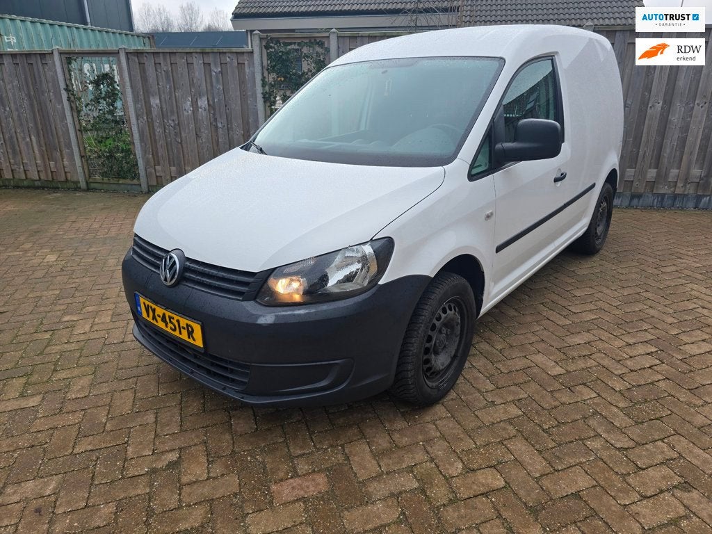Volkswagen Caddy 1.6 TDI Comfortline, Auto's, Voorwielaandrijving, Euro 5, Stof, Gebruikt