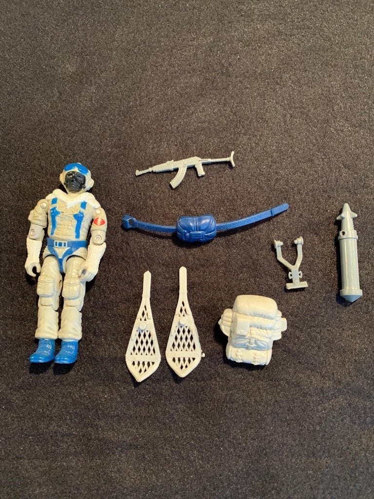 GI JOE actiefiguur Snow Serpent, Verzamelen, Poppetjes en Figuurtjes, Ophalen, Gebruikt