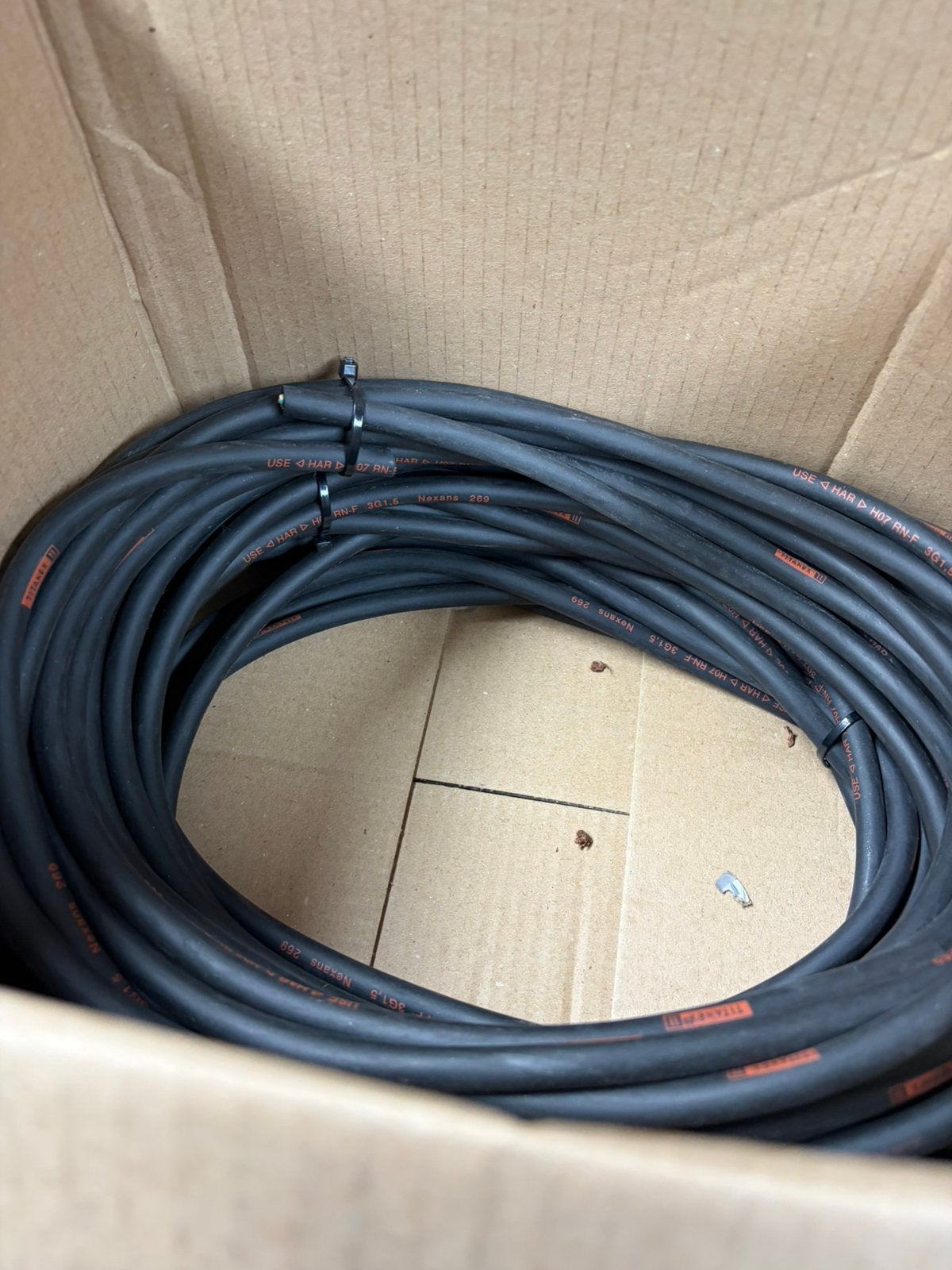 Kabel koper nexans, Ophalen of Verzenden, Zo goed als nieuw, Kabel of Snoer