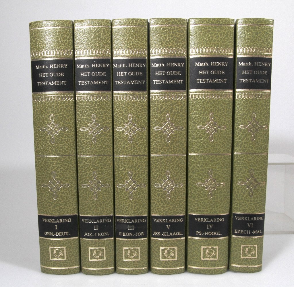 Matthew Henry: verklaring van het oude testament. 6 delen, Ophalen of Verzenden, Gelezen, Christendom | Protestants