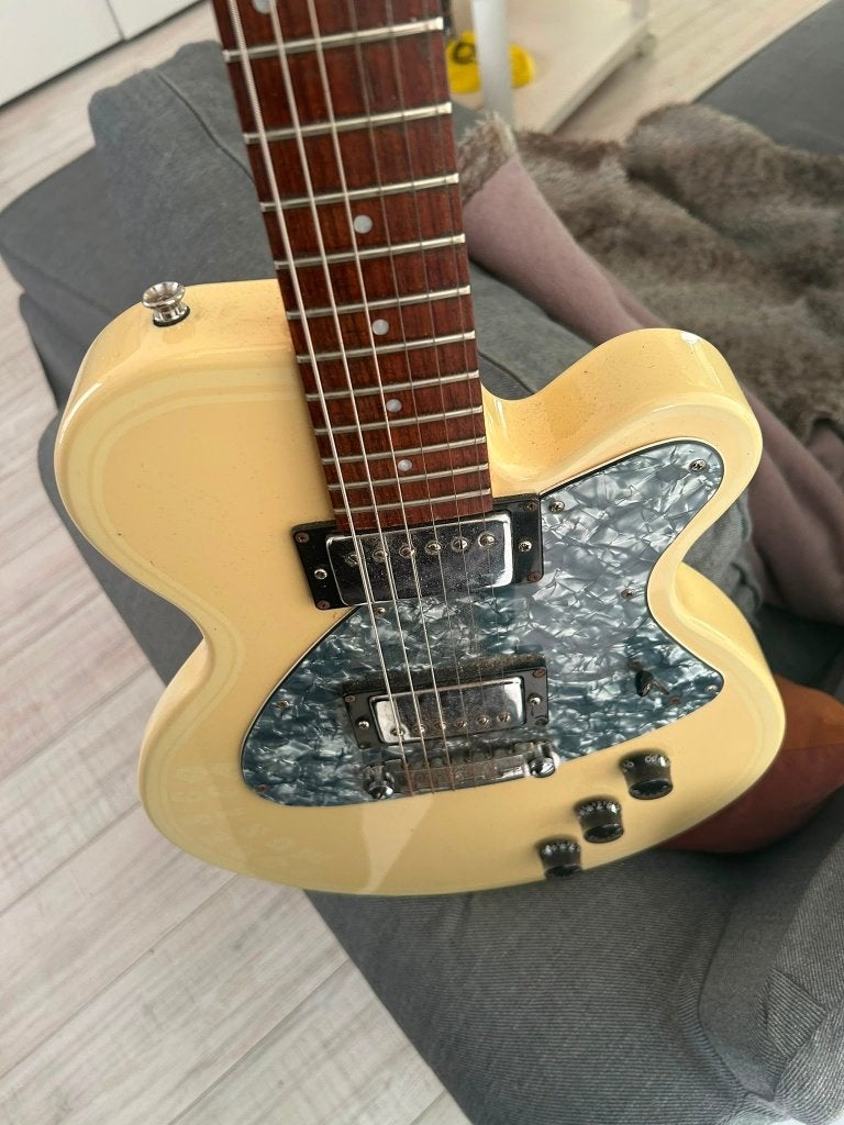 Yamaha AES-500, met koffer! Uniek., Ophalen, Zo goed als nieuw, Solid body, Overige merken