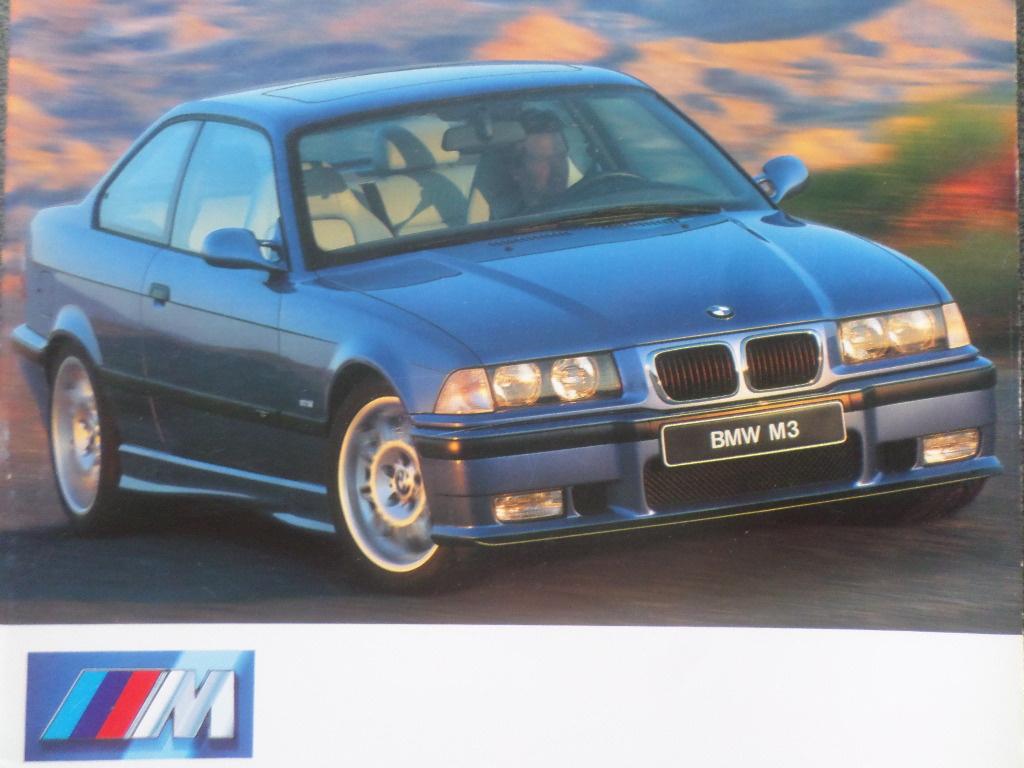 BMW M3 & Z3M 1997 Brochure, Ophalen of Verzenden, Zo goed als nieuw, BMW