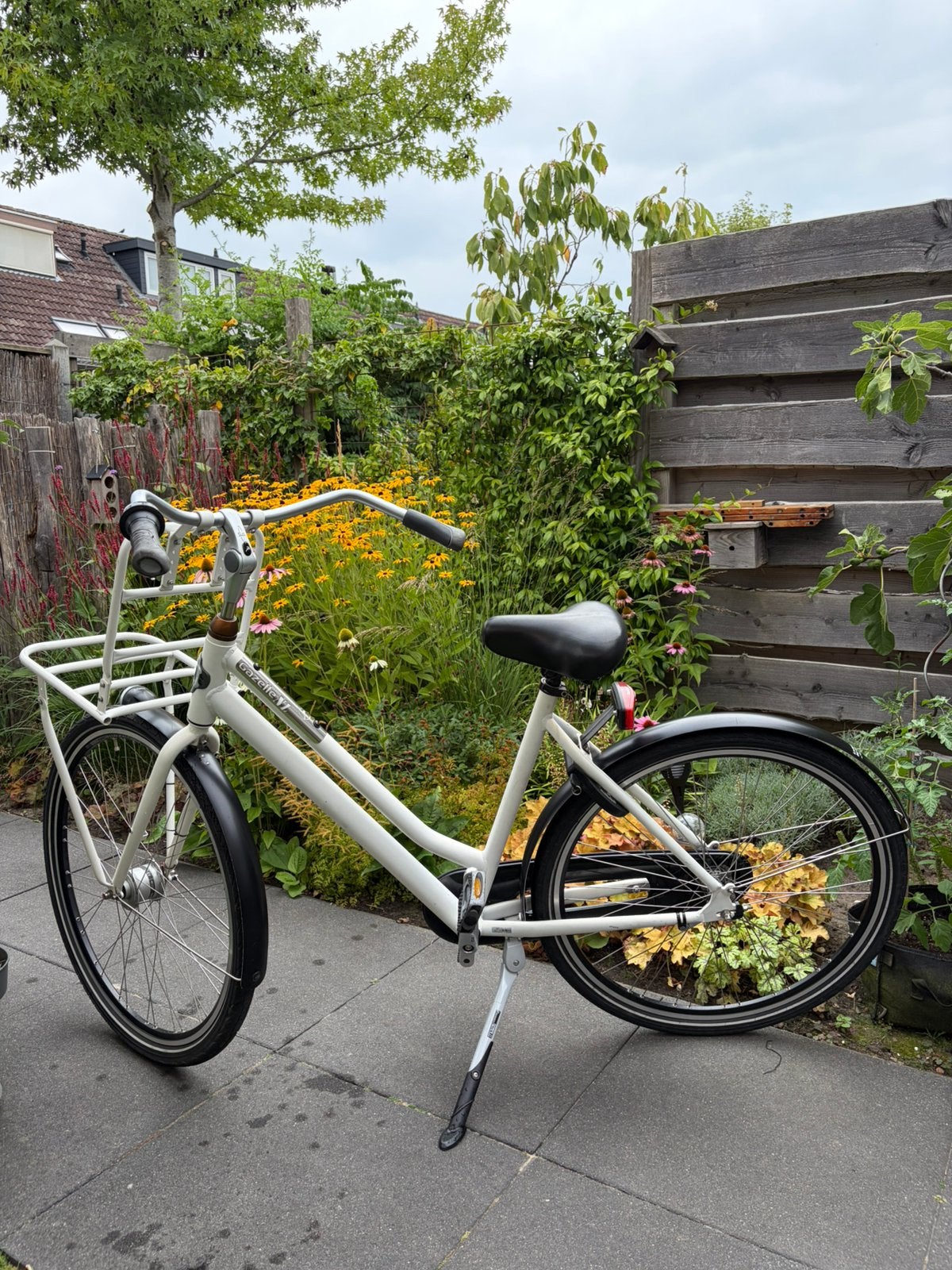 Gazelle transportfiets dames, Fietsen en Brommers, Ophalen, Terugtraprem, Versnellingen, 53 tot 56 cm