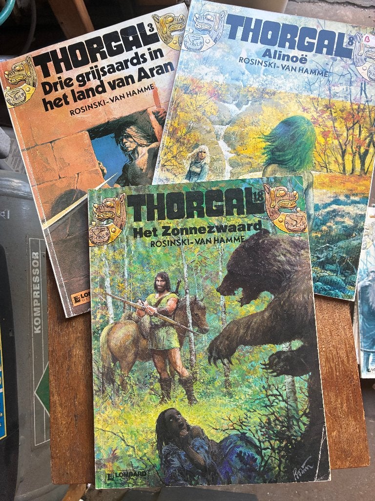 LOSSE VERKOOP ; Thorgal ; div. delen , zie omschrijving, Meerdere stripboeken, Ophalen of Verzenden, Zo goed als nieuw, Rosinski- van Hamme