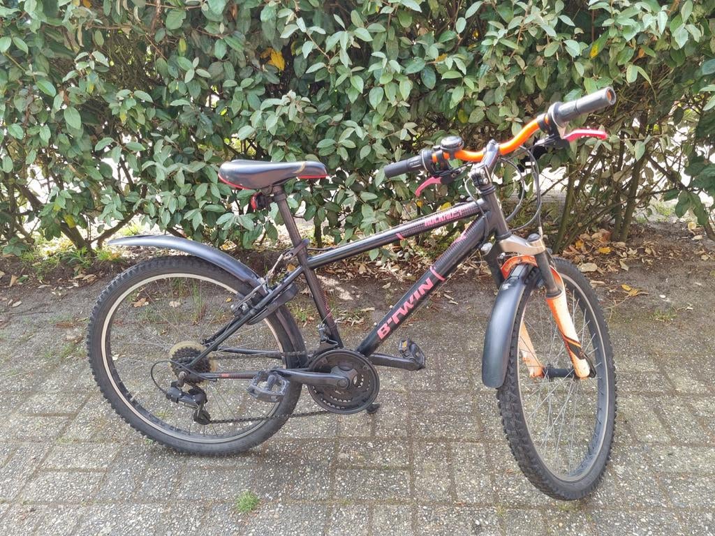 24 inch kinderfiets, Ophalen of Verzenden, Gebruikt, Staal, 24 inch of meer