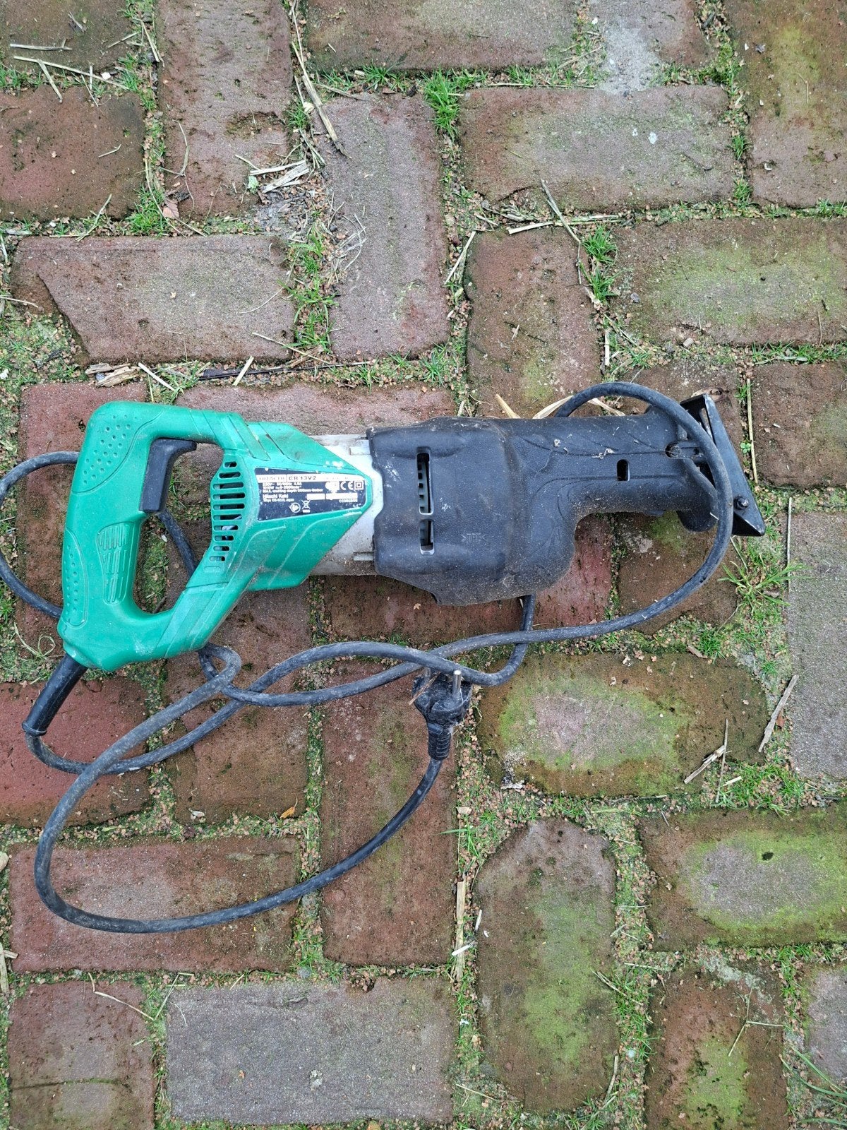 Hitachi CR 13V2 Reciprozaag - Krachtig en Betrouwbaar, Gebruikt, Hitachi Koki, 70 mm of meer, Ophalen of Verzenden