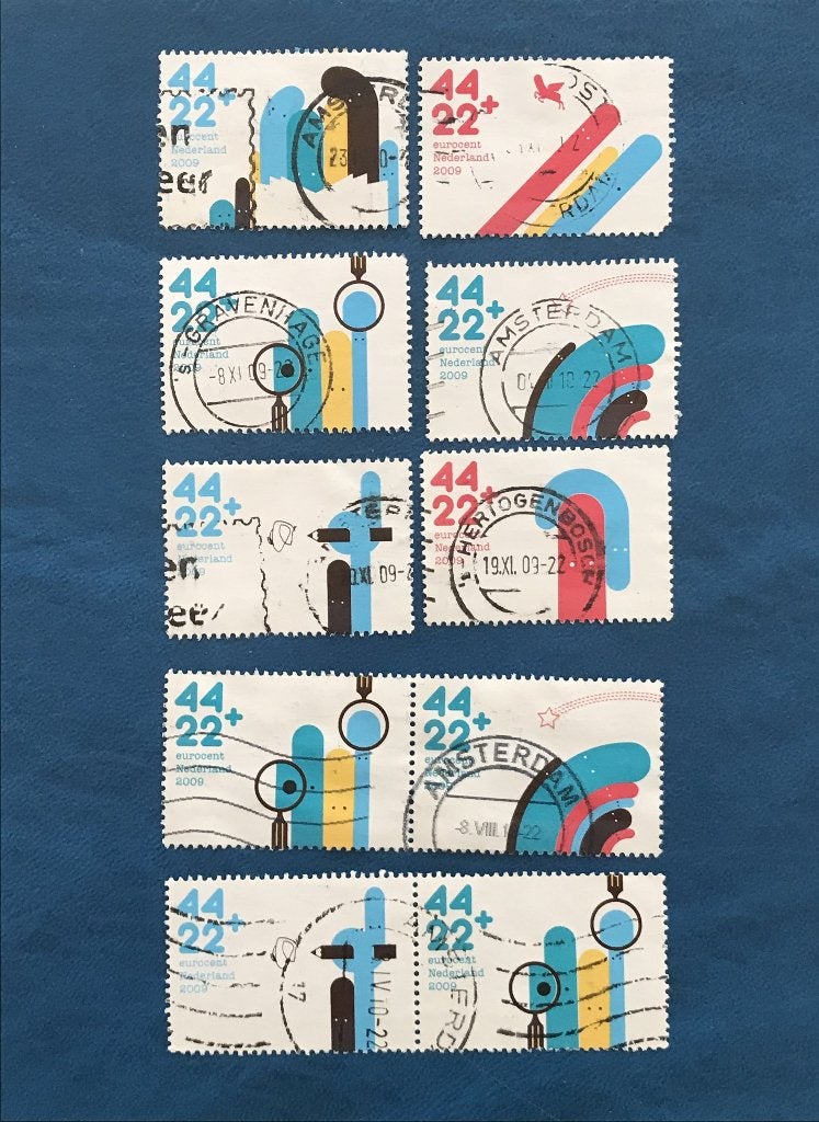 kinderpostzegels 2009, Postzegels en Munten, Postzegels | Nederland, Verzenden, Gestempeld