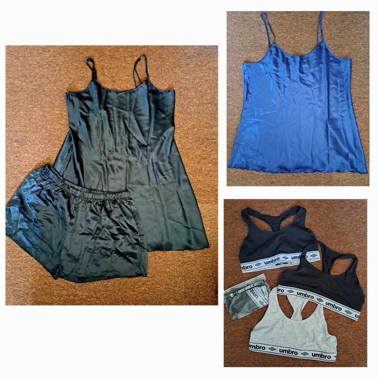 Nachtkleding/ondergoed set mt L ZGAN, Ophalen of Verzenden, Zwart, Hemd
