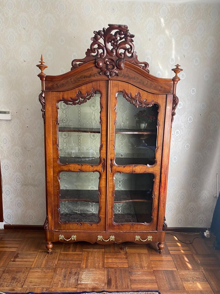 Antieke massief houten kast - Biedermeier/Jugendstil overgan, Ophalen