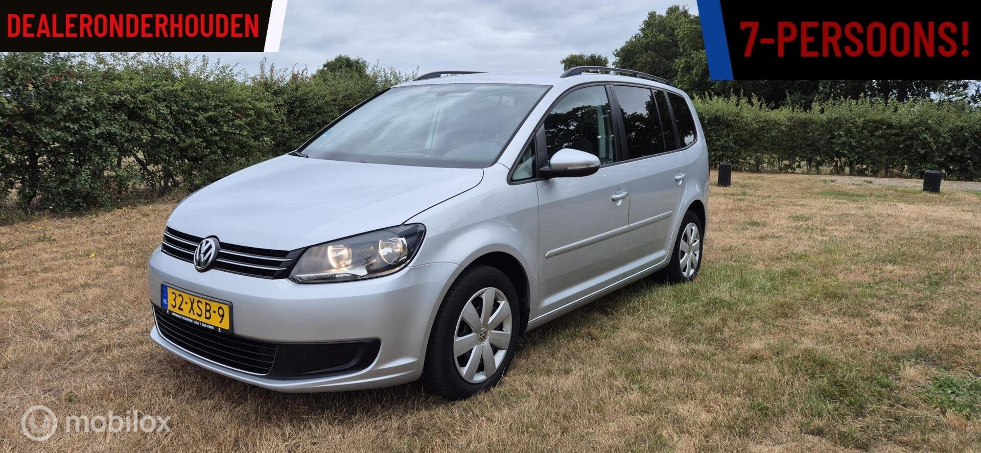 Volkswagen Touran 1.6 TDI Comfortline BlueMotion 7 PERSOONS, Voorwielaandrijving, Euro 5, 1490 kg, Gebruikt