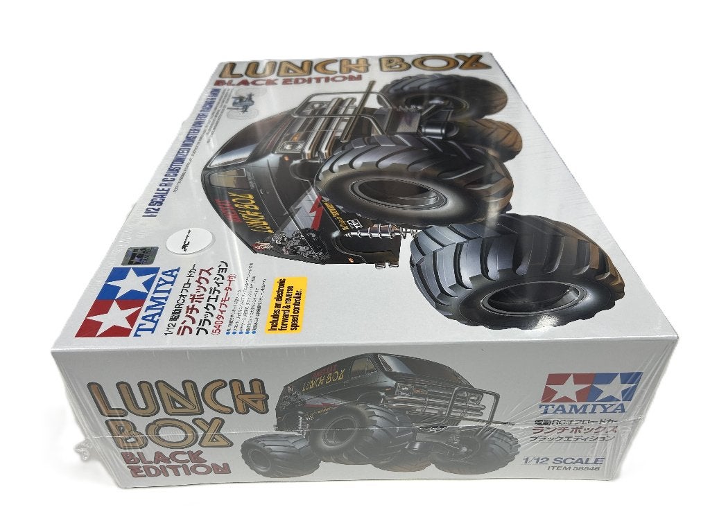 Tamiya 58546 1/12 Lunchbox Black Edition, Elektro, Auto offroad, Nieuw, Ophalen of Verzenden