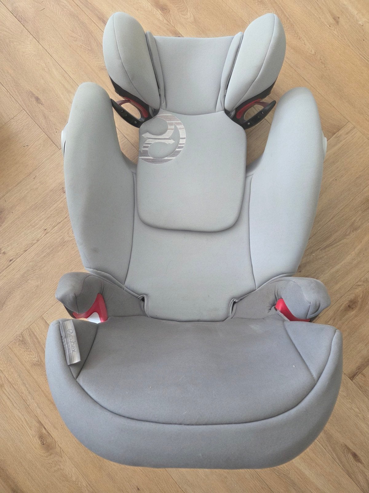 Cybex Solution M-fix autostoel grijs (15-36 kg), 15 t/m 36 kg, Zijbescherming, Zo goed als nieuw, Isofix