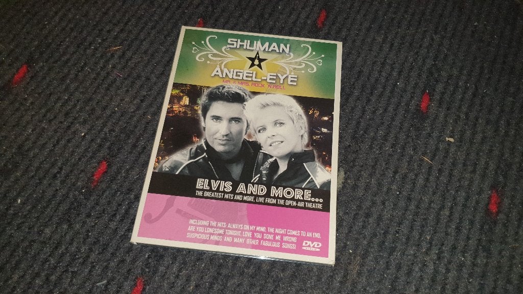 Shuman & Angel-Eye - Elvis and more ... GESIGNEERD DVD 2007, Alle leeftijden, Ophalen of Verzenden, Zo goed als nieuw, Gesigneerd