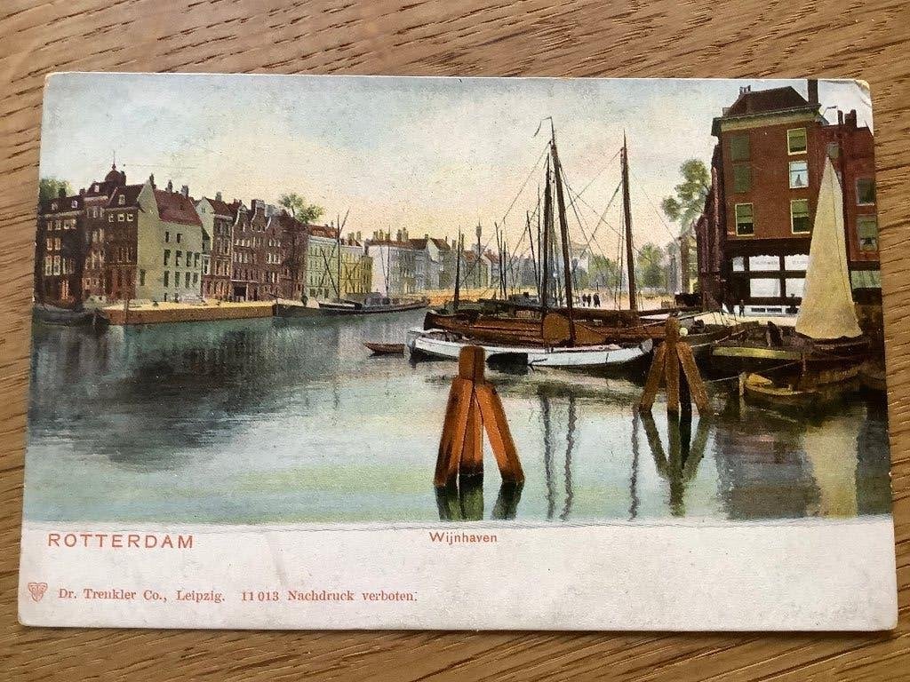 Rotterdam, Wijnhaven, Ophalen of Verzenden, Voor 1920, Zuid-Holland