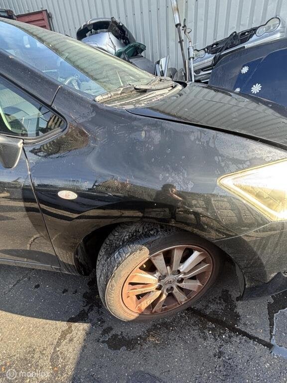 Voorscherm rechts zwart Toyota Auris I ('07-'12), Auto-onderdelen, Carrosserie en Plaatwerk, Toyota, Gebruikt, Ophalen of Verzenden