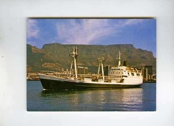 scheepvaart-foto-ST helena-KAAPSTAD?, Verzamelen, Scheepvaart, Ophalen of Verzenden, Zo goed als nieuw, Motorboot, Boek of Tijdschrift