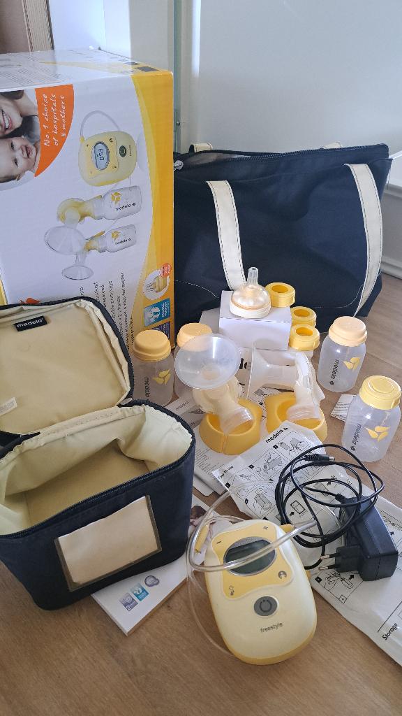 Medela freestyle kolf, Ophalen of Verzenden, Gebruikt, Borstkolf