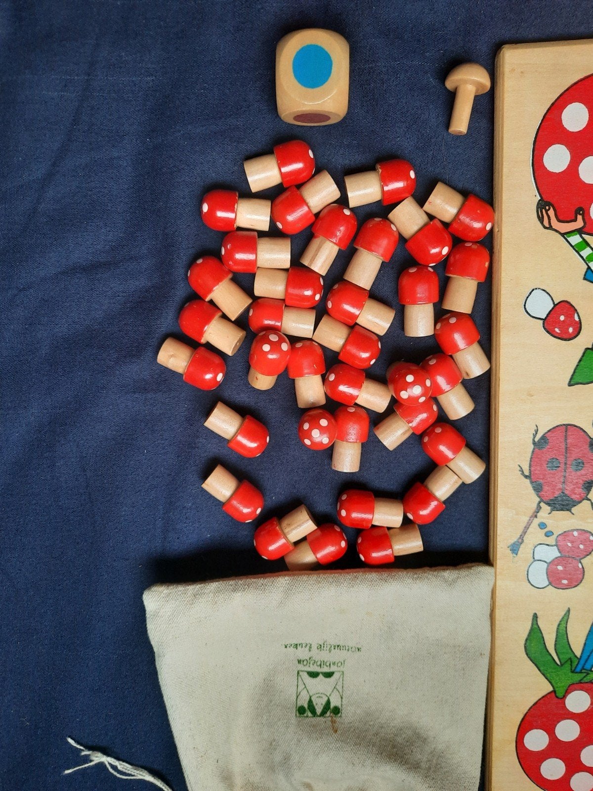 Janbibejan houten memory spel, Ophalen, Gebruikt, Puzzelen