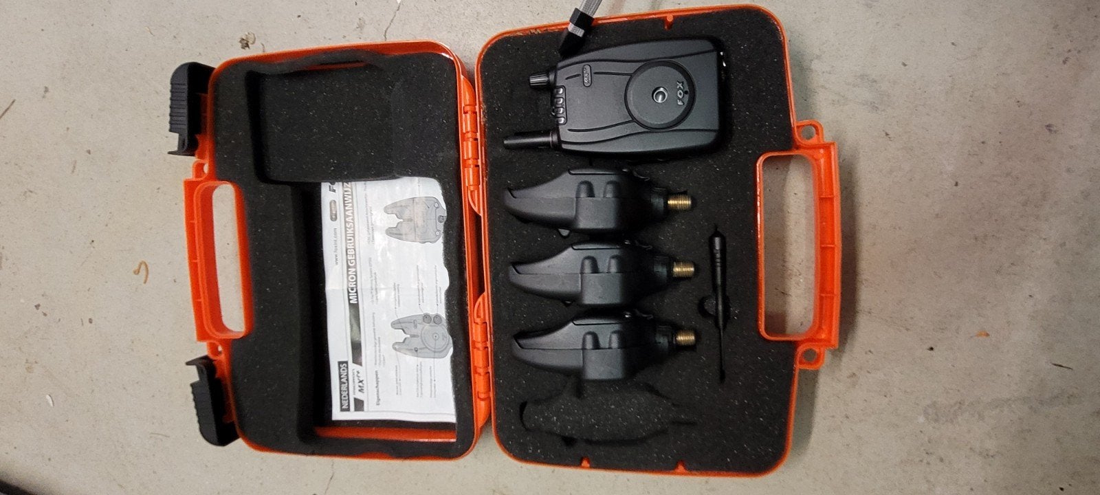 Fox Micron MX-R+ beetmelderset 3+1, Ophalen of Verzenden, Zo goed als nieuw, Kunstaas