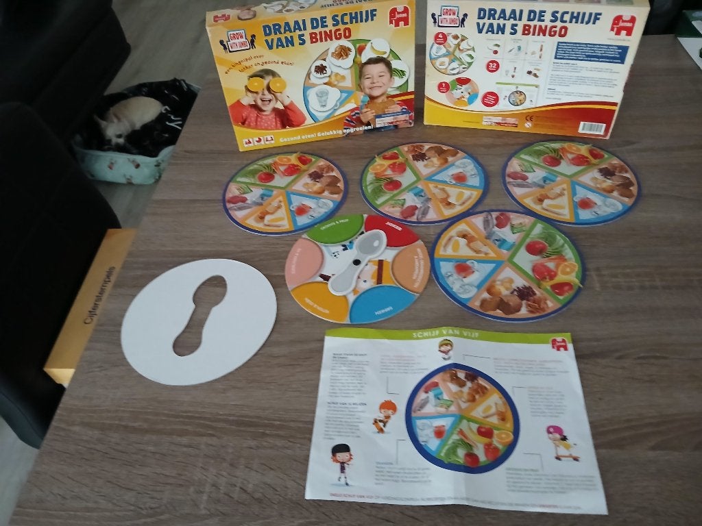 Draai de schijf van vijf Bingo, Een of twee spelers, Ophalen of Verzenden, Nieuw, Jumbo
