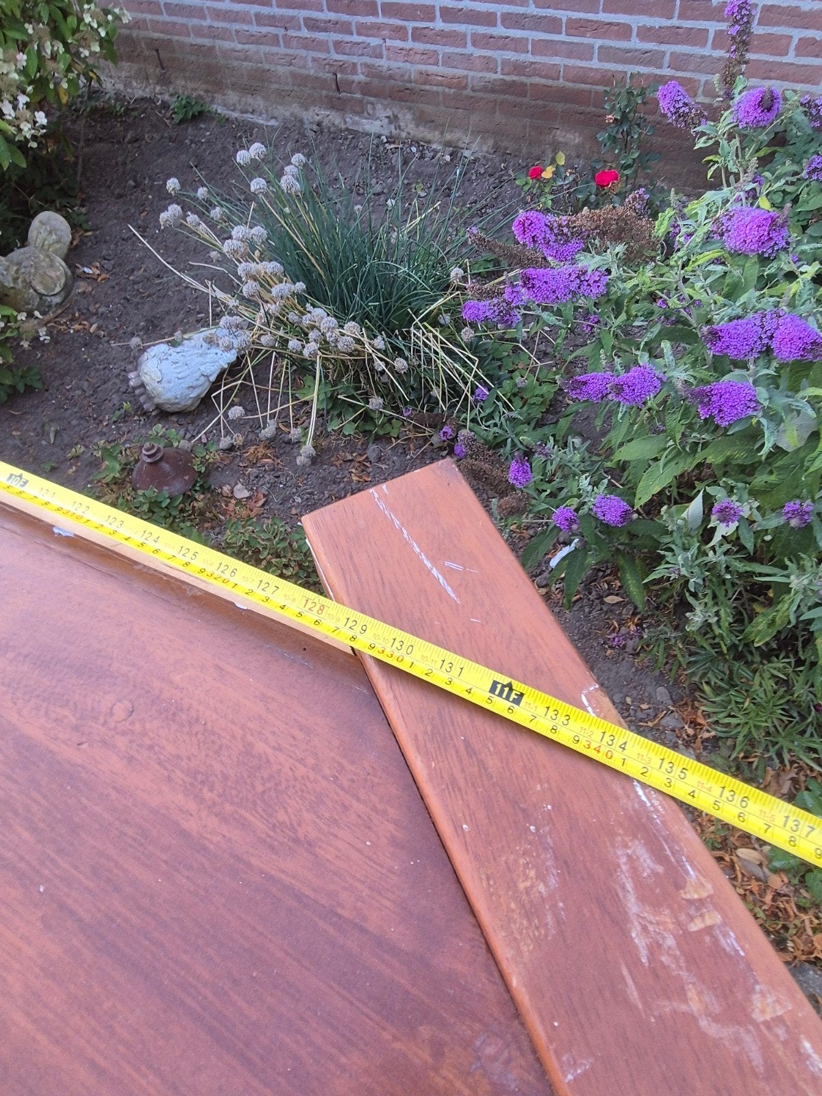 Meranti dichte trap - Robuuste houten trap, Doe-het-zelf en Verbouw, Ladders en Trappen, Gebruikt, Trap, 2 tot 4 meter, Ophalen