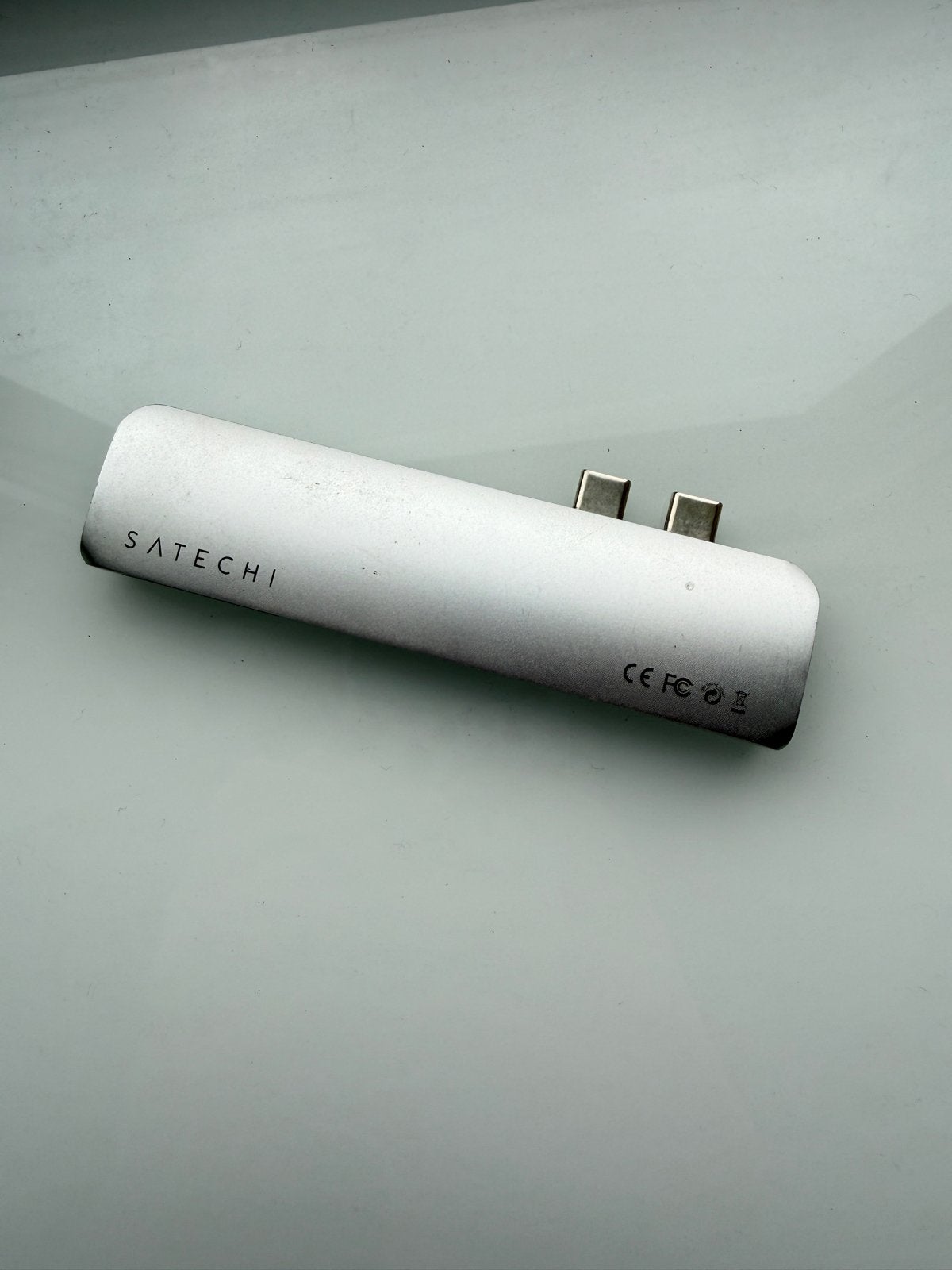 Satechi USB-C Hub - Aluminium - Gebruikt, Ophalen of Verzenden, Gebruikt