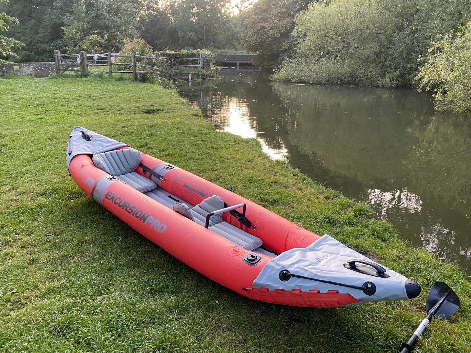 Kayak Intrx Excursion pro k3, Ophalen of Verzenden, Zo goed als nieuw, 2-persoons