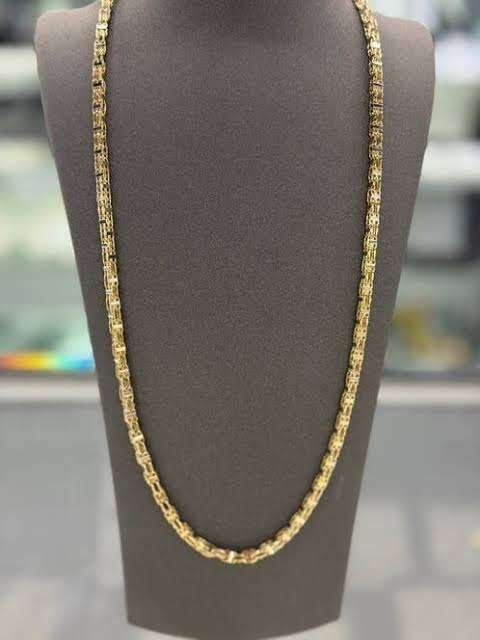 Magnum ketting 14 karaat, Sieraden, Tassen en Uiterlijk, Kettingen, Ophalen of Verzenden, Zo goed als nieuw, Goud, Goud