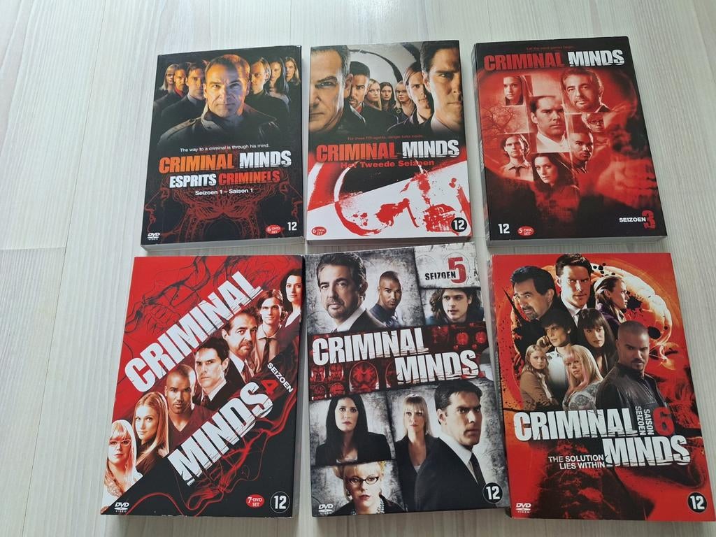 Criminal minds seizoen 1 t/m 13, Vanaf 12 jaar, Ophalen of Verzenden, Nieuw in verpakking