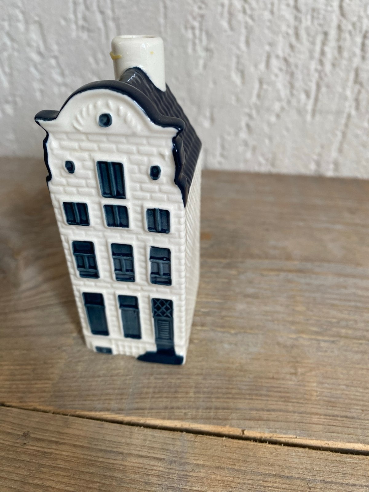 Delfts Blauw miniatuur grachtenpandje - KLM huisje, Antiek en Kunst, Ophalen