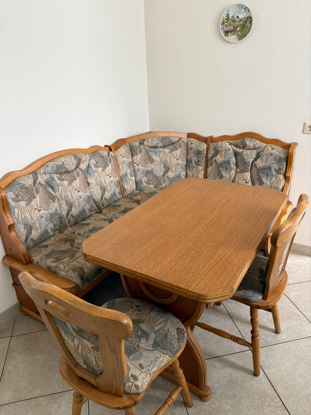 Hoekzit bank, Ophalen, Zo goed als nieuw, Minder dan 4 stoelen