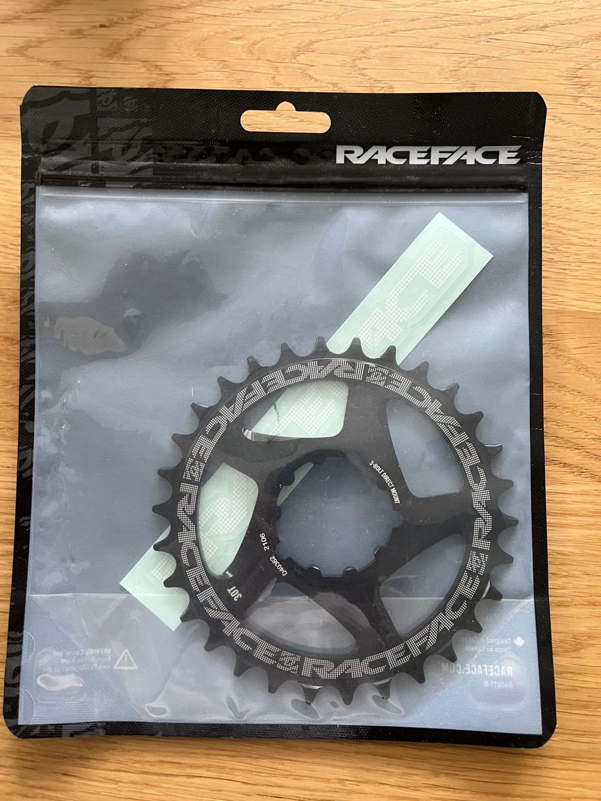 Race Face 30T 3-bolt Direct Mount kettingblad – nieuw, Fietsen en Brommers, Fietsonderdelen, Ophalen of Verzenden, Zo goed als nieuw