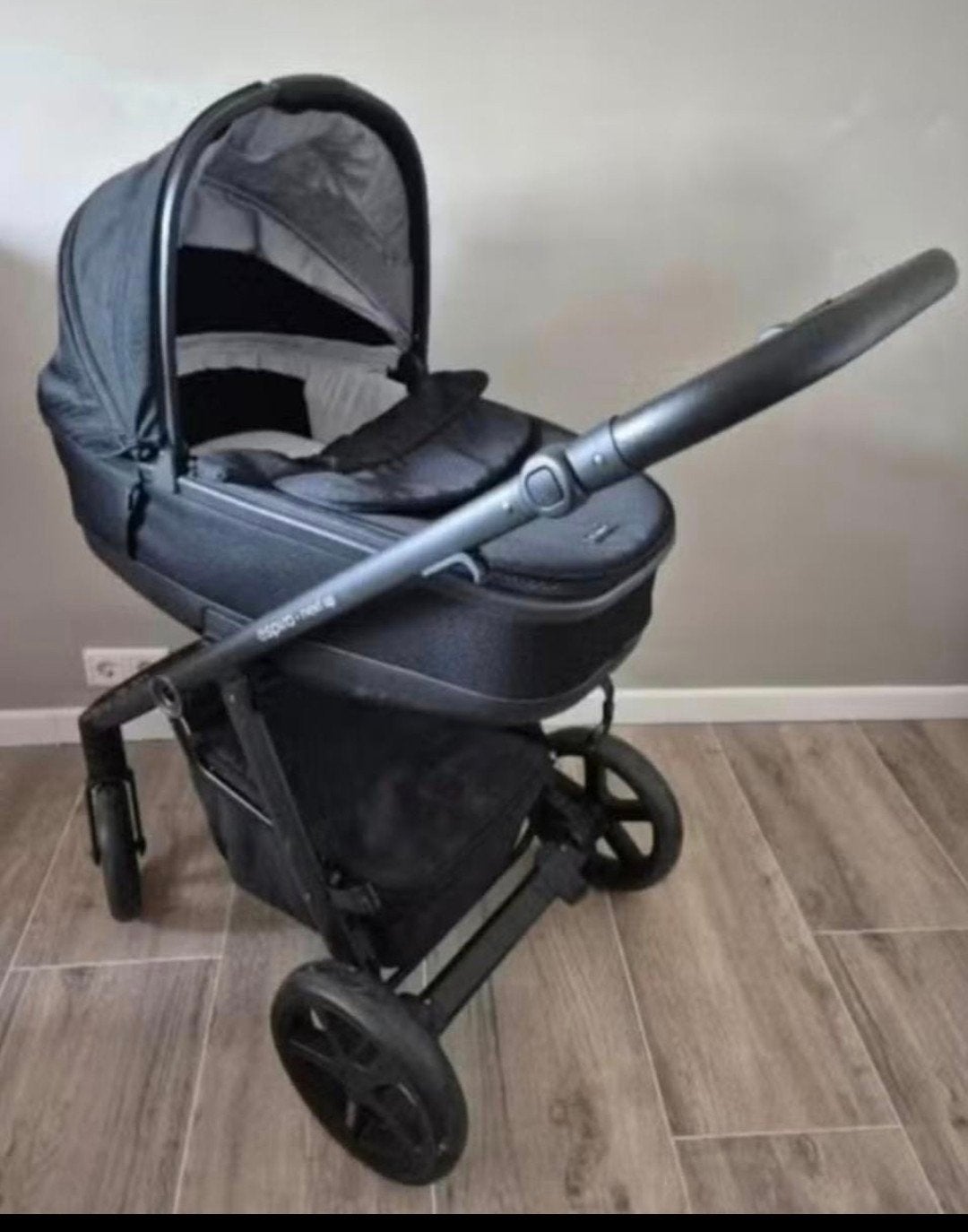 Espiro Next Up combiwagen compleet met reiswieg, Kinderen en Baby's, Ophalen, Zo goed als nieuw, Overige merken, Met reiswieg