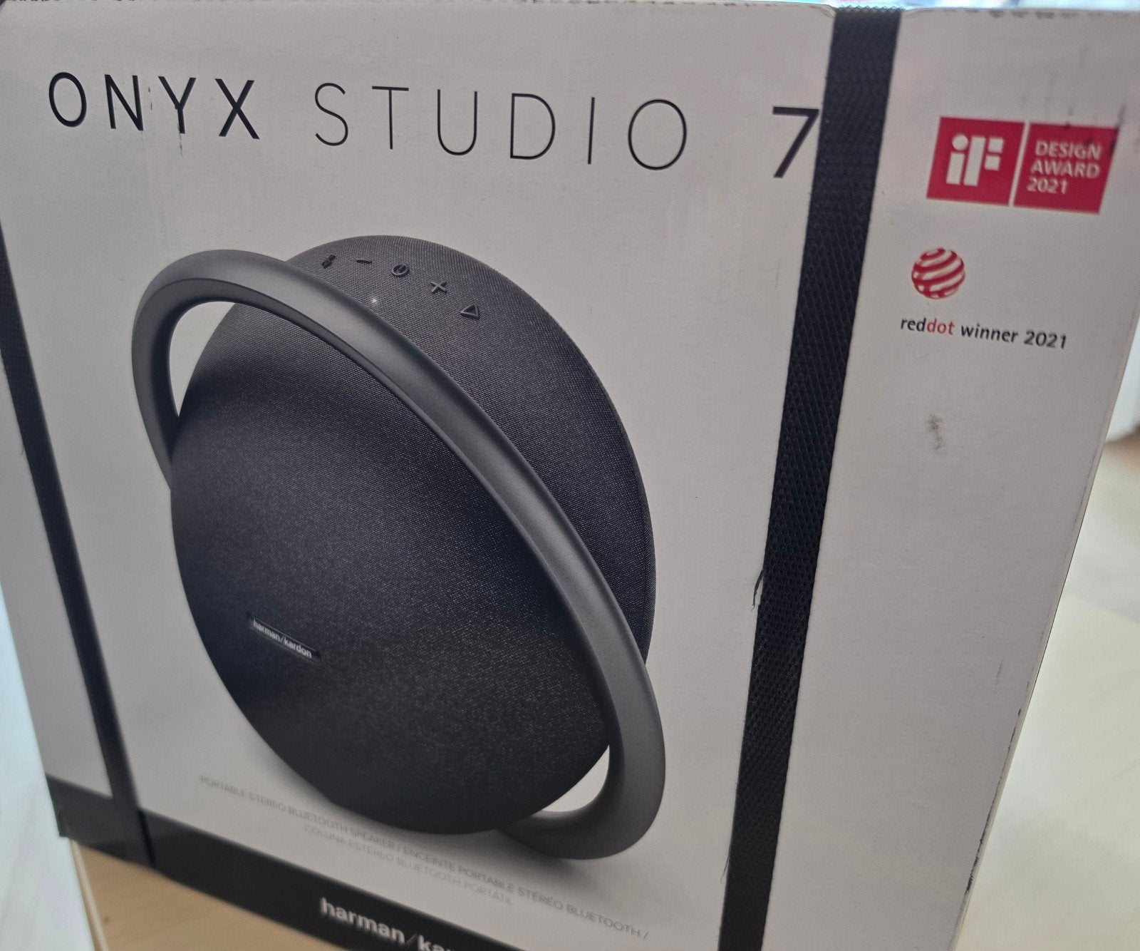 Harman Kardon Onyx Studio 7 Bluetooth Speaker: Nieuw in doos, Audio, Tv en Foto, Luidsprekers, Nieuw, Ophalen of Verzenden, Draagbare speaker