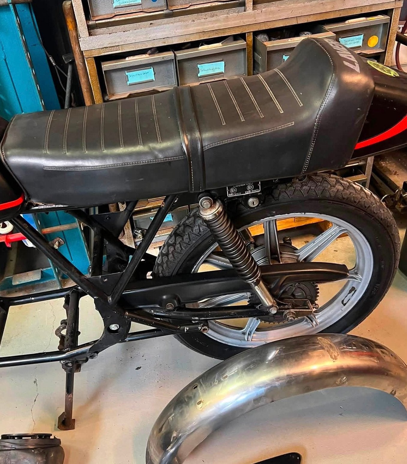 Laverda rijdend frame 125 cc, Ophalen, Gebruikt, Frame