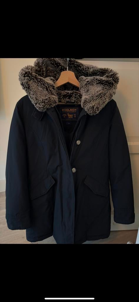 Woolrich dames, Kleding | Dames, Jassen | Winter, Ophalen of Verzenden, Zo goed als nieuw, Blauw