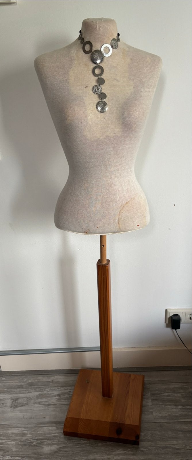 Vintage paspop / buste - ideaal voor kledingpresentatie, Ophalen, Gebruikt, Overige typen