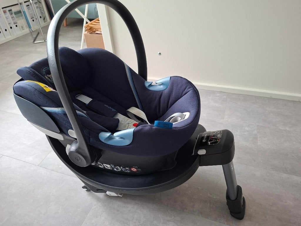 Cybex Anton M i-size incl Cybex Aton Base M en babyinsert, Kinderen en Baby's, Verstelbare rugleuning, Zo goed als nieuw, Isofix