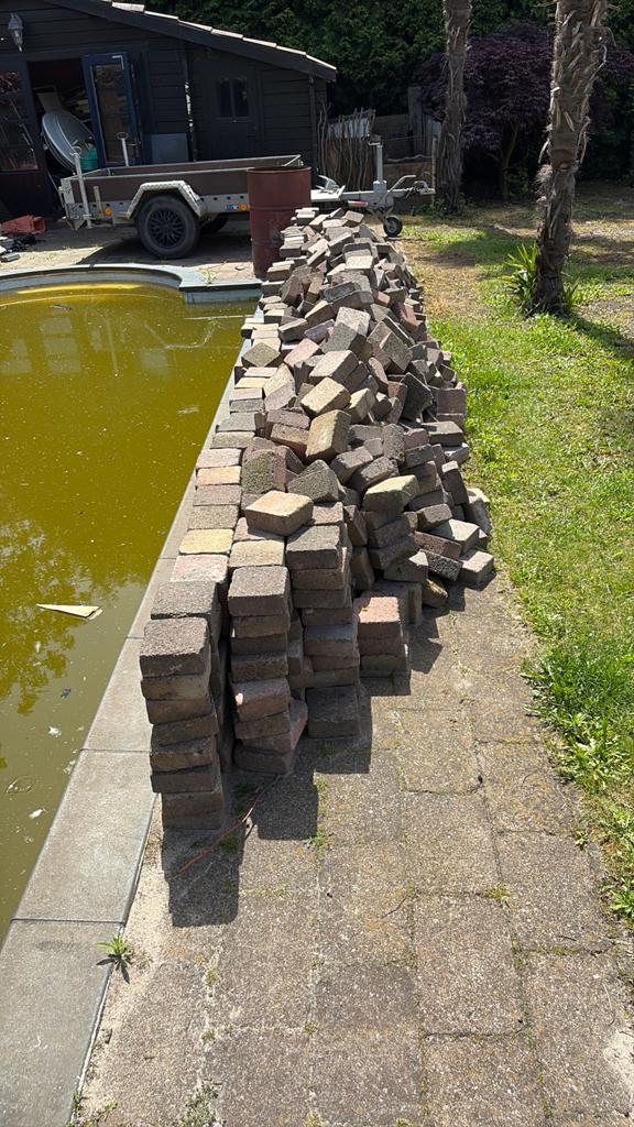Koppelstone, Tuin en Terras, Tegels en Klinkers, Zo goed als nieuw, Klinkers, Beton, Ophalen