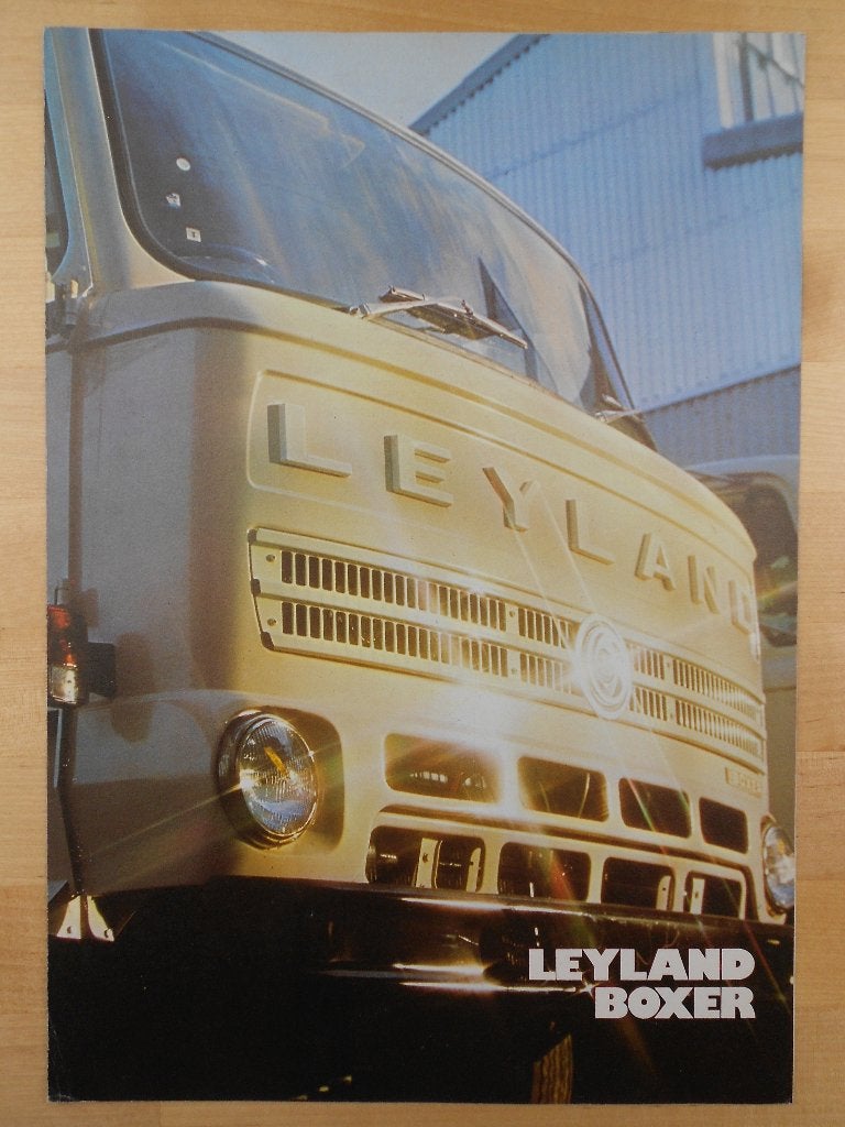 Leyland Boxer Brochure 1973, Ophalen of Verzenden, Zo goed als nieuw, Overige merken, Leyland