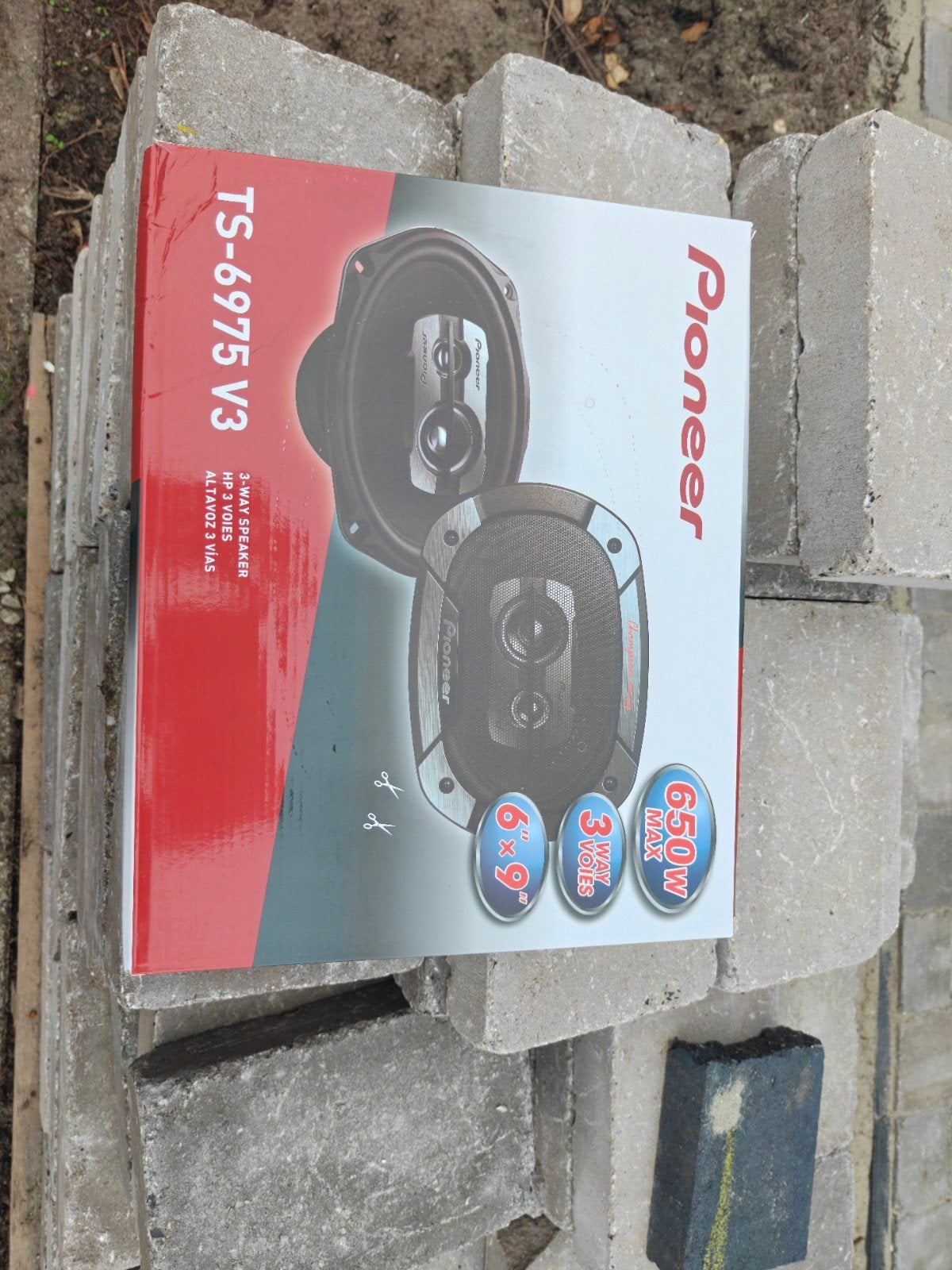 Pioneer 6x9" 3-weg autospeakers 650W, Auto diversen, Ophalen of Verzenden, Nieuw