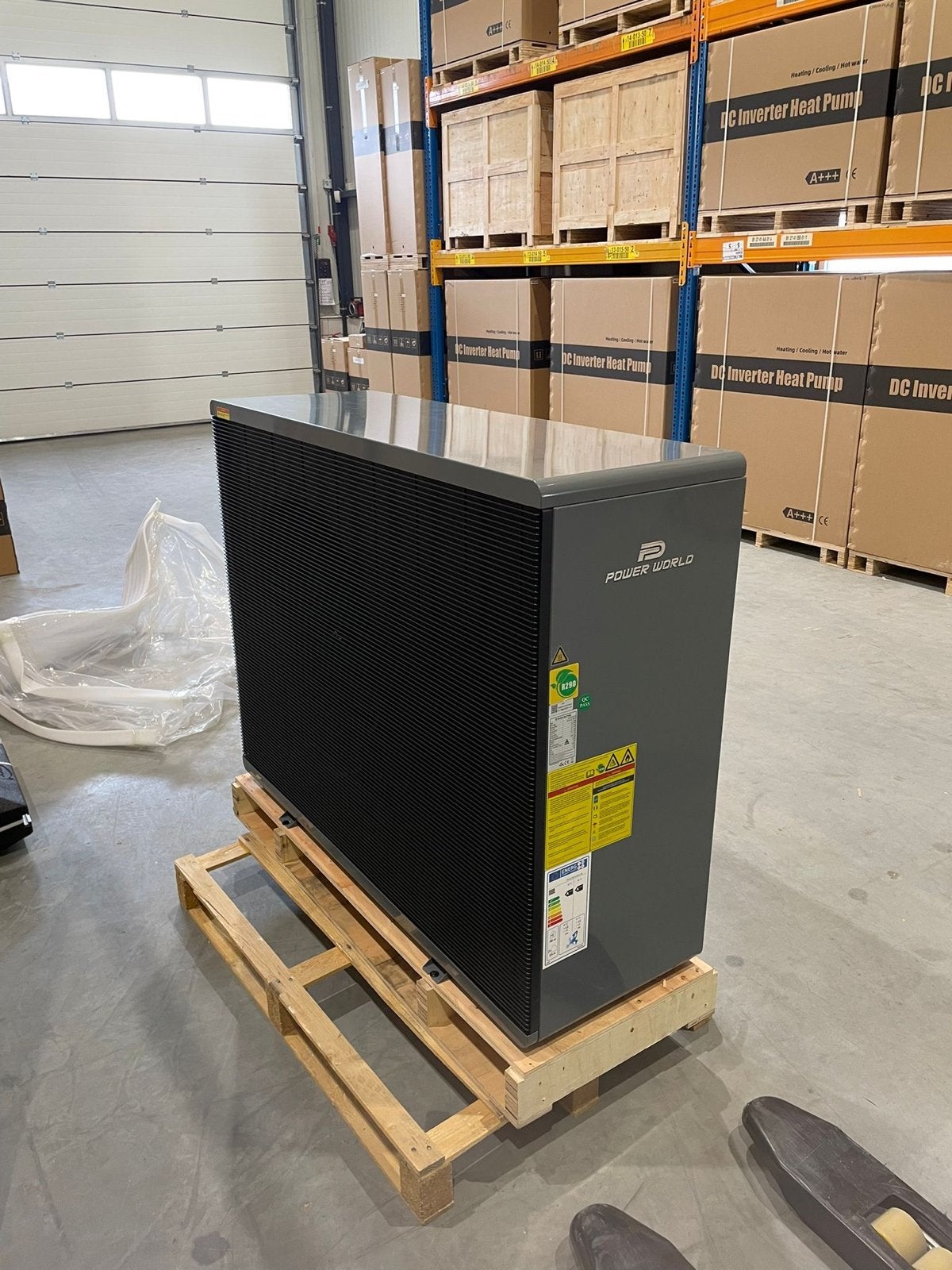 PowerWorld Warmtepomp 2027 Inclusief scherpe montageprijs, Nieuw, 3 snelheden of meer, Ophalen of Verzenden, Energieklasse A of zuiniger