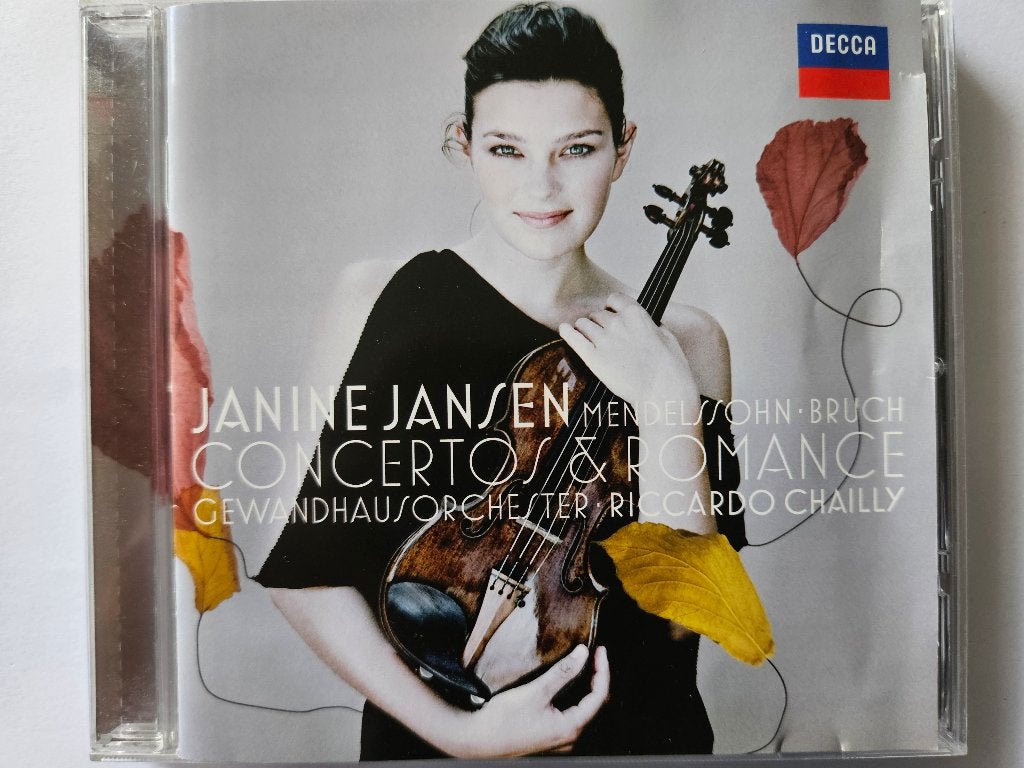 Mendelssohn + Bruch - Vioolconcerten Janine Jansen Chailly, Kamermuziek, Zo goed als nieuw, Romantiek, Album