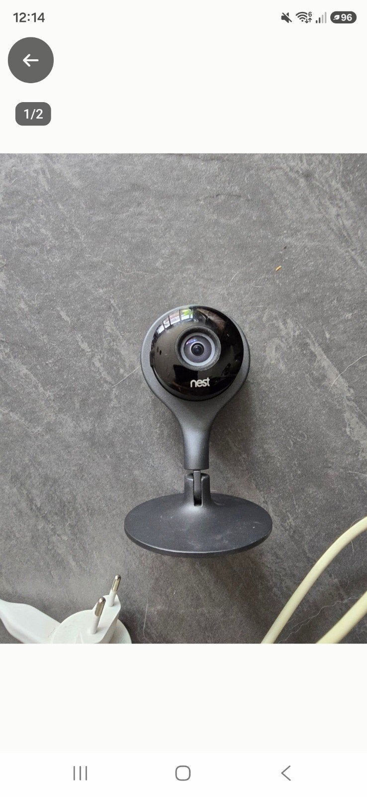 Google Nest Indoor Camera - Beveilig je huis, Ophalen of Verzenden, Zo goed als nieuw, Binnencamera