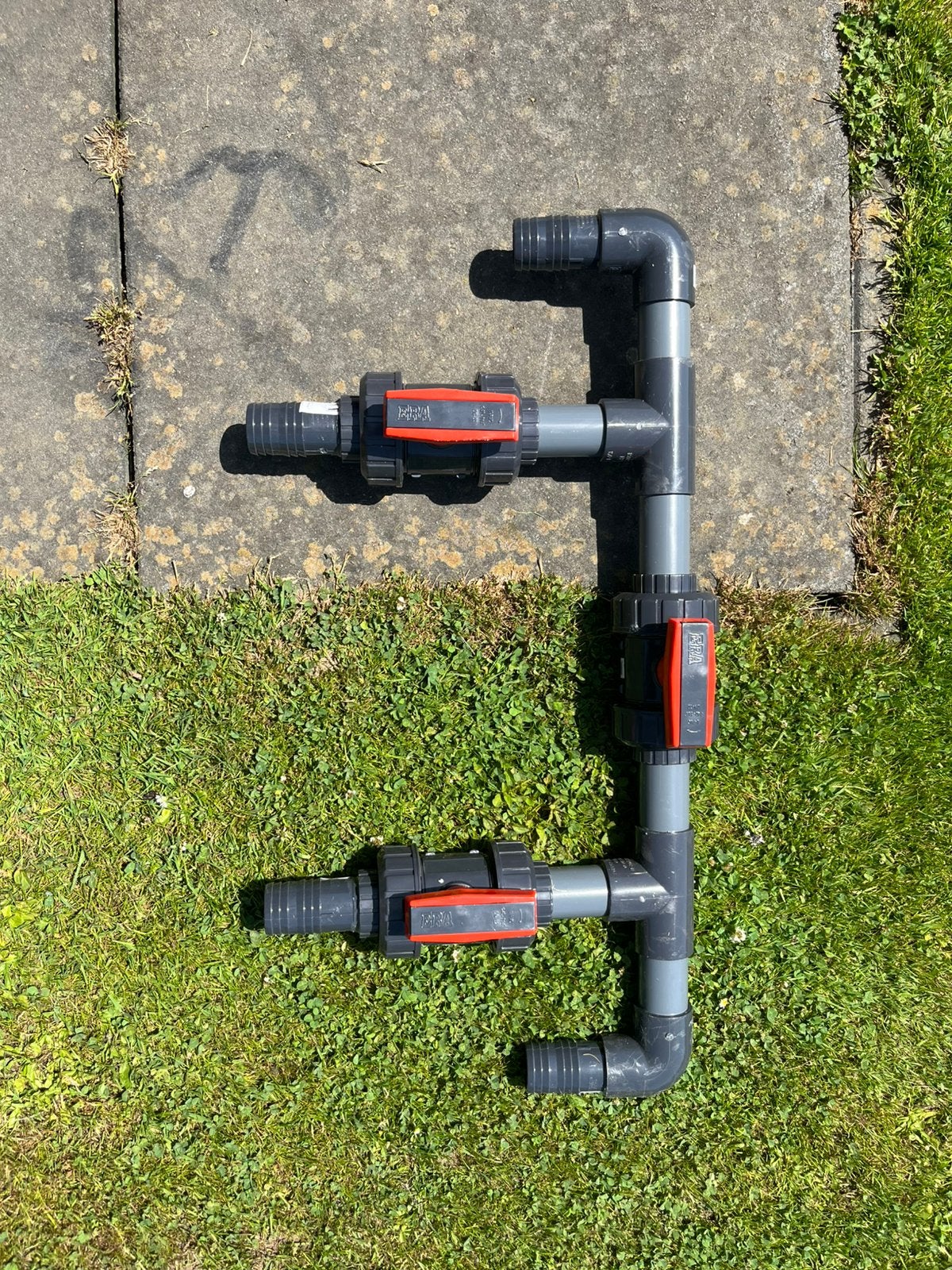 Nieuwe bypass 32 mm voor tussen zwembad en warmtepomp, Ophalen of Verzenden, Nieuw