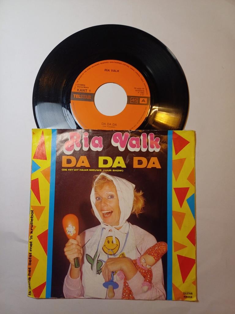 Ria Valk - da da da, 7 inch, Single, Ophalen of Verzenden, Zo goed als nieuw