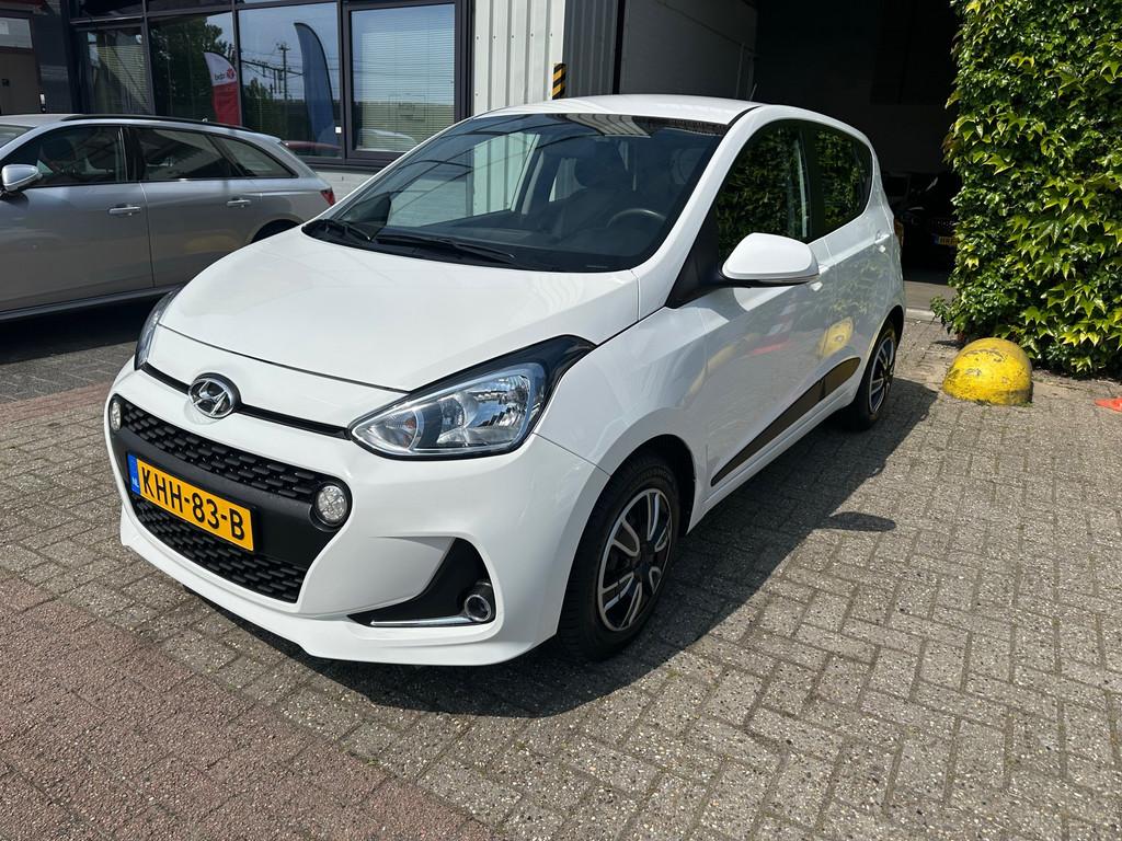 Hyundai I10 1.2i AUTOMAAT, Auto's, Hyundai, Gebruikt, Euro 6, Wit, Bedrijf