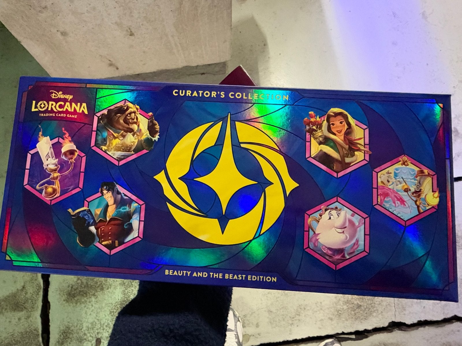 Disney Lorcana Curator's Collection: Beauty and the Beast, Ophalen of Verzenden, Nieuw, Overige typen