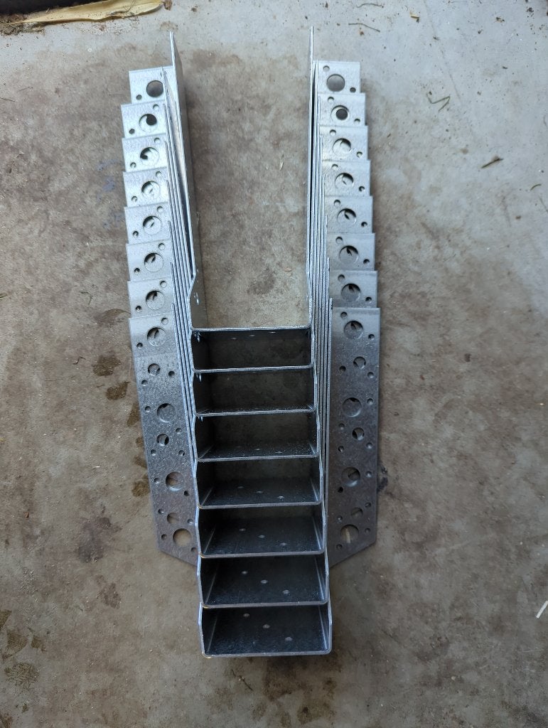 8 stuks raveeldrager zwaar 500/71x214mm, Ophalen, Nieuw, 250 mm of meer