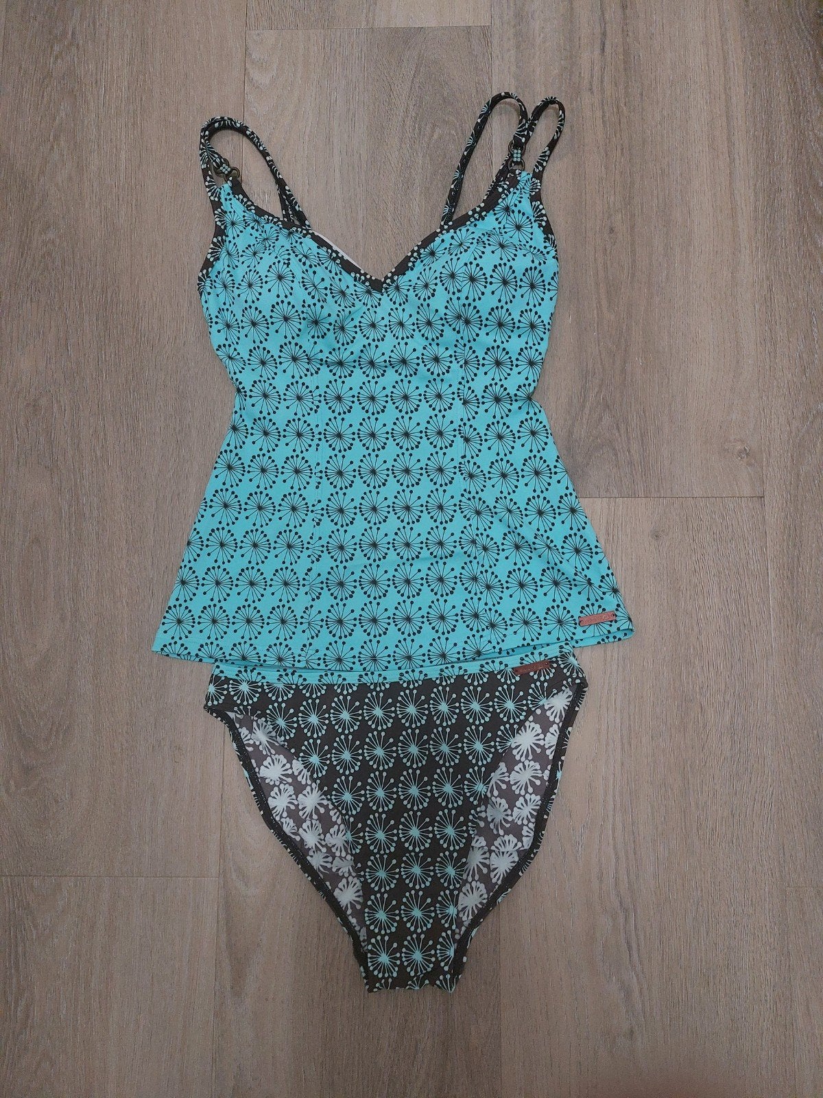 Mooie Olympia Tankini (=badpak in 2 delen) Maat 38 cup C, Overige typen, Blauw, Ophalen of Verzenden, Zo goed als nieuw